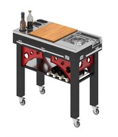 СТОЛ-ТЕЛЕЖКА для фламбирования GRILLVETT FLAMBE 87227