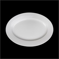 БЛЮДО овальное 10 255х180мм,белый "Corone Rosenthal" [LG035]" 87909