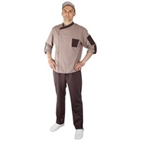 Брюки мужские кофе с карманами [00200 р.48] ЛК 89031