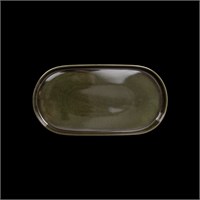БЛЮДО овальное 12 310х155мм, зеленый "Corone Cocorita" [TTSY1318]" 89095