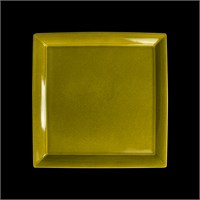 ТАРЕЛКА квадратная с бортами 12'' 310мм, желтый Corone Cocorita" [XSY2264]" 89291