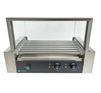Гриль для хотдогов HURAKAN HKN-GW5MC с экраном 89425