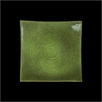 ТАРЕЛКА квадратная 10'' 265мм, зеленый Corone Cocorita" [XSY2179]" 89714