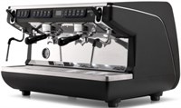 Кофемашина рожковая автомат Nuova Simonelli APPIA life XT 2gr 220V black+high groups+ economizer + PID 89754