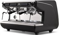 Кофемашина рожковая автомат Nuova Simonelli Appia LIFE 2gr Timer 220V black+high groups+economizer 90171