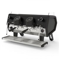 Кофемашина - автомат SANREMO D8 2 высокие группы, черная 90203