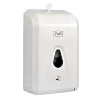 Дозатор для жидких растворов Puff, 1300мл, белый, пластиковый Puff-8186 (1402.184) 91698