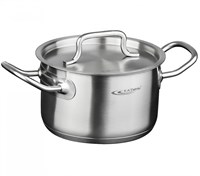 Кастрюля с крышкой 1л d14см h7см  металл [350039] 91871