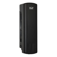 Дозатор для мыла Puff-8110Bl, 350 мл, черный,  ABS-пластик 92503