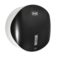 Диспенсер туалетной бумаги Рuff-7145Bl, черный, с замком, ABS-пластик 92520