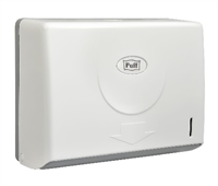 Диспенсер бумажных полотенец  puff-5110  белый ABS-пластик 92529