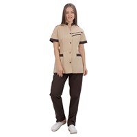 Костюм женский Вита шоколад/бежевый 92694