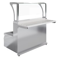 Мармит первых блюд 2-конфорочный индукционный Luxstahl МПИ (С)-1200 Premium (столешница из искусственного камня) 92898