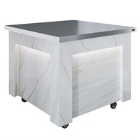 Салат-бар нейтральный Куб Luxstahl СБНК-1000 Premium (нерж.) 93207