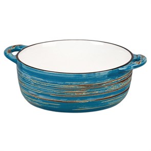 Чашка для супа Texture Dark Blue Lines 14,5 см, h 5,5 см, 580 мл, P.L. Proff Cuisine 11709