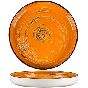 Тарелка с бортом Texture Yellow Circular 23 см, h 3 см, P.L. Proff Cuisine 11713