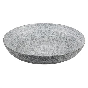 Блюдо для подачи d=25 см, h=4,5 см, Stone Untouched Taiga, P.L. Proff Cuisine 11731
