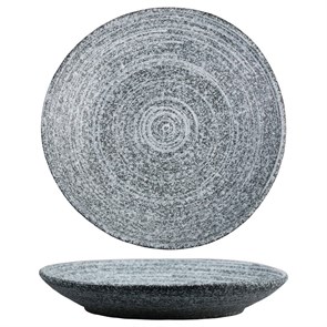 Блюдо для подачи d=26 см, h=4 см, Stone Untouched Taiga, P.L. Proff Cuisine 11732