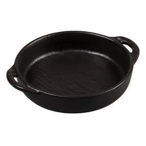 Блюдо  Black Raw Steller для подачи и запекания 700 мл, 18*22*4 см, P.L. Proff Cuisine 11781