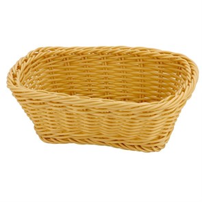 Подставка плетеная для выпечки 23*19*8 см, бежевая, P.L. Proff Cuisine 11802