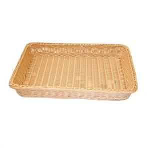Подставка плетеная для выпечки 45*31*6 см бежевая, ротанг, P.L. Proff Cuisine 11803