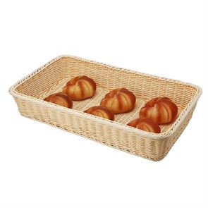 Подставка плетеная для выпечки 53*33*9 см, бежевая, P.L. Proff Cuisine 11804