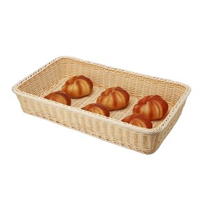 Подставка плетеная для выпечки 53*33*8 см, бежевая, P.L. Proff Cuisine 11806
