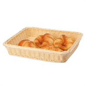 Подставка плетеная для выпечки 35,5*32,5*6,5 см, бежевая, P.L. Proff Cuisine 11809