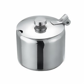 Сахарница с откидной крышкой 0,28 л, нержавейка, P.L. Proff Cuisine 11833