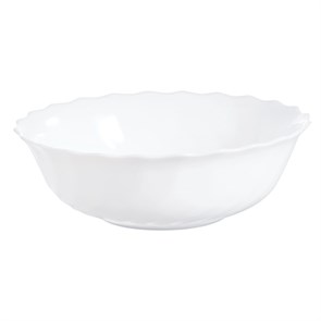 Салатник Luminarc Trianon 500 мл, d=16 см, h 5,5 см, стеклокерамика, белый цвет, ARC, 11840