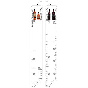 Барная линейка Bacardi ( 0,7/1л) / Bacardi 8 (0,7 л) / Bacardi Oakheart (0,7 л), P.L. Proff Cuisine 12004