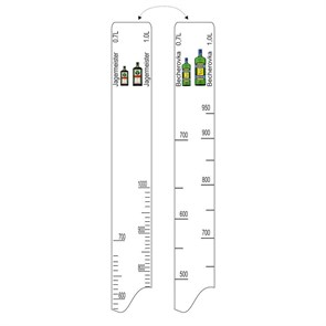 Барная линейка Becherovka (700мл/1л) / Jagermeister (700мл/1л), P.L. Proff Cuisine 12009