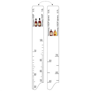 Барная линейка Hennessy VSOP (700мл/1л) / Hennessy VSOP фляга (500мл/700мл), P.L. Proff Cuisine 12038