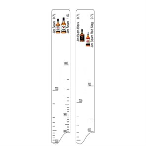 Барная линейка Jim Beam (700мл/1л) / Black (700мл) / Red Stag (700мл), P.L. Proff Cuisine 12043
