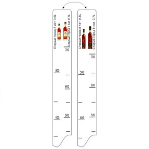 Барная линейка "Старый Город" 5,8 лет (500мл/700мл), P.L. Proff Cuisine 12072