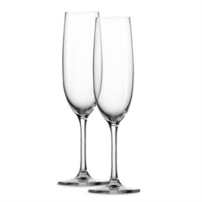 Бокал Schott Zwiesel Elegance для игристого вина 200 мл, 2 шт. в наборе, хрустальное стекло, 12135