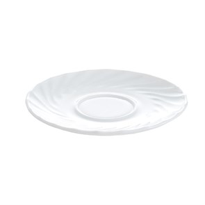 Блюдце Luminarc Trianon 14,5 см,стеклокерамика, белый цвет, ARC, Франция 12652