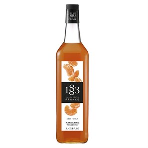 Сироп 1883 Maison Routin Мандарин (Tangerine), 1 л, стекло 744