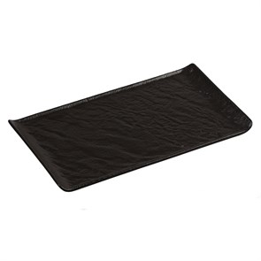 Блюдо для подачи  Black Raw Steller 26*15*1,6 см, P.L. Proff Cuisine 12769