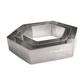 Форма-резак "Шестиугольник", 15*5 см, нержавейка, P.L. Proff Cuisine 13060