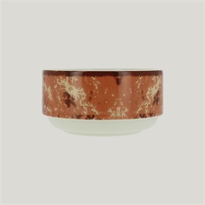 Салатник RAK Porcelain Peppery круглый штабелируемый 480 мл, d 12 см, красный цвет 1645