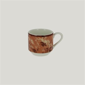 Чашка для эспрессо RAK Porcelain Peppery 90 мл штабелируемая, красный цвет 1648