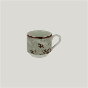Чашка для эспрессо RAK Porcelain Peppery 90 мл штабелируемая, серый цвет 1649