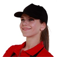 Бейсболка черная 96672