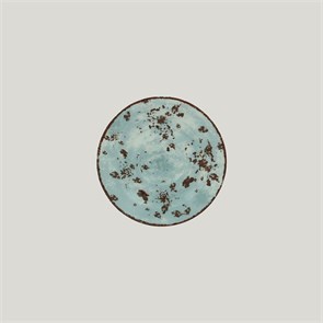 Блюдце RAK Porcelain Peppery круглое 15 см, голубой цвет (для чашки 230 мл) 1653