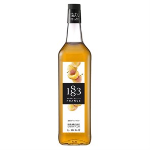 Сироп 1883 Maison Routin Слива Мирабель (Cherry Plum), 1 л, стекло 748