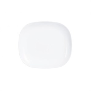 Блюдо для закусок Luminarc 21,5*19 см, стеклокерамика, белый цвет, ARC, Франция (/6/) 13417