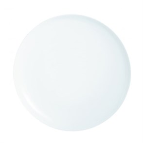 Блюдо для пиццы Luminarc 32 см, стеклокерамика, белый цвет, ARC, Франция (/6/) 13419