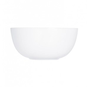 Салатник Luminarc d 21 см, 2 л, стеклокерамика, белый цвет, ARC, Франция (/6/) 13429