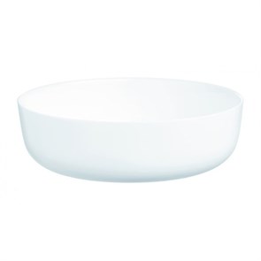 Салатник Luminarc d 22 см, 2 л, стеклокерамика, белый цвет, ARC, Франция (/6/) 13430